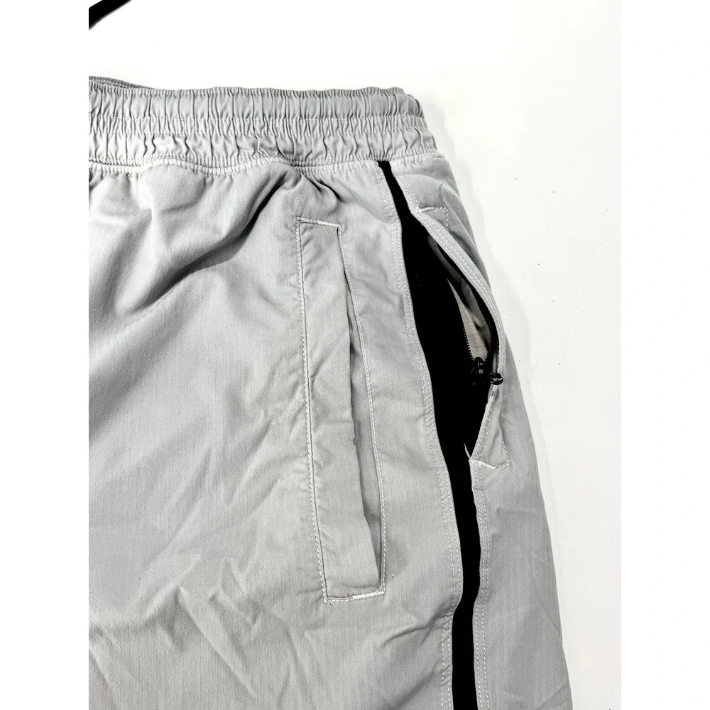 lululemon athletica Men’s Light Gray Athletic Shorts